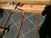 The Home Handyman low level timber deck over concrete slab