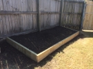 The Home Handyman garden bed fabrication